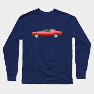 Flaming Red '68 Camaro SS Long Sleeve T-Shirt